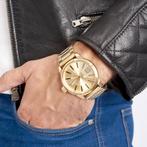 Diesel Horloge Rasp DZ1761 Herenhorloge 46 mm - Goudkleurig, Verzenden, Nieuw