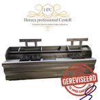 Perfecta hoog rendement bakwand friteuse 2x 2  mands 1x 3 ma, Ophalen of Verzenden, Gebruikt