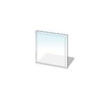 Vloerplaat vierkant 900x750mm glas 6mm, Huis en Inrichting, Kachels, Ophalen of Verzenden, Nieuw