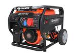 Veiling - Daewoo benzine generator 6,5kW GDAX9250E, Nieuw