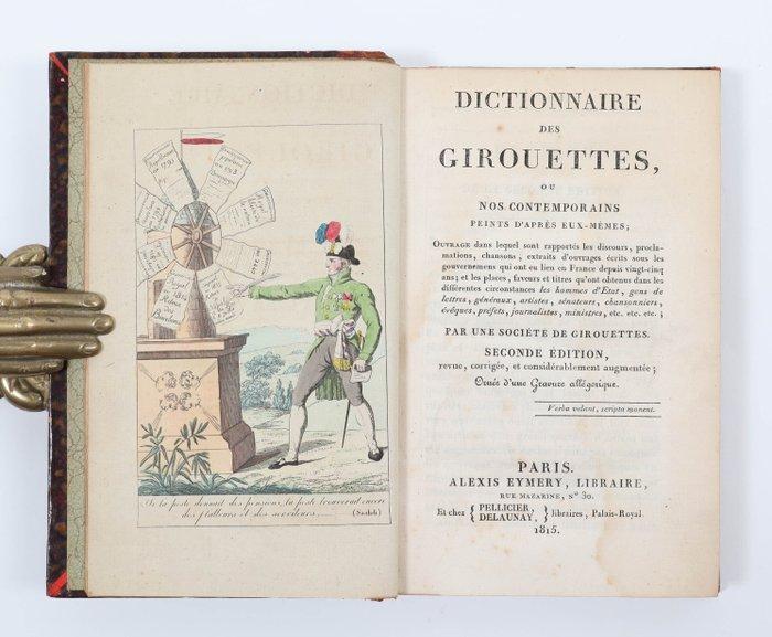(Alexis Eymery) - Dictionnaire des Girouettes - 1815, Antiek en Kunst, Antiek | Boeken en Bijbels