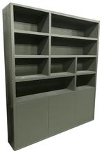Vakkenkast Engels groen Boekelo 200 x 230cm, Ophalen of Verzenden, Nieuw
