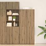vidaXL Highboard artisanaal eikenkleurig 40 x 42.5 x 185 cm, Minder dan 50 cm, Verzenden, Nieuw, Minder dan 100 cm