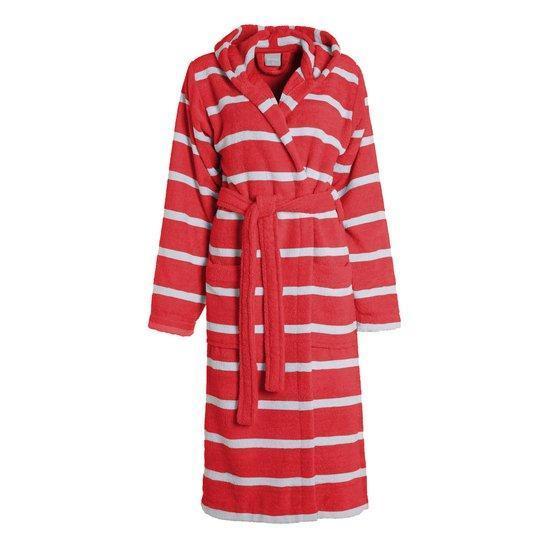 Seahorse Menton Badjas - Rood - L, Huis en Inrichting, Badkamer | Badtextiel en Accessoires, Verzenden