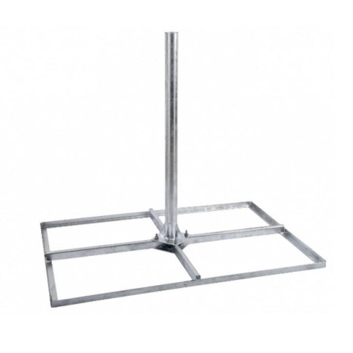 Tegelvoet 4 x 40 x 60 inclusief buis 1 meter x 60mm, Doe-het-zelf en Verbouw, IJzerwaren en Bevestigingsmiddelen, Nieuw, Ophalen of Verzenden