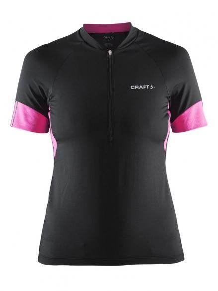 Craft Velo fietsshirt - Maat L - dames zwart/paars, Sport en Fitness, Wielrennen, Verzenden