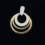 Hanger - 14 karaat Geel goud, Witgoud, Roségoud - 0.72ct.