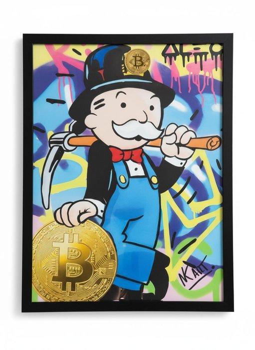 NK ART - Bitcoin rush, Antiek en Kunst, Kunst | Designobjecten