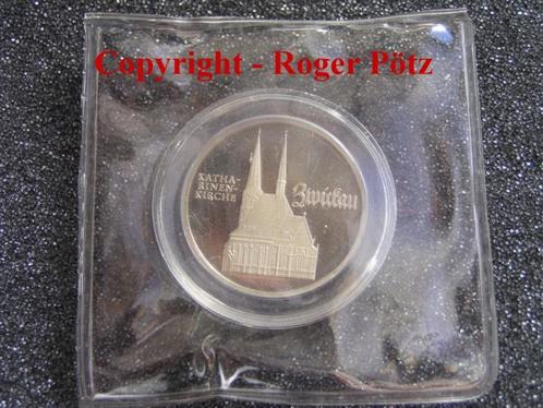 5 Mark Ddr 5 M 1989 Katharinenkirche Zwickau Pp originalv..., Postzegels en Munten, Munten | Europa | Niet-Euromunten, Verzenden
