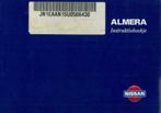 1995 Nissan Almera Instructieboekje Nederlands, Auto diversen, Handleidingen en Instructieboekjes, Verzenden