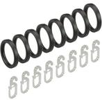 Liedeco Gordijnring voor gordijnroeden ø 16 mm (set, 8, Huis en Inrichting, Verzenden, Nieuw