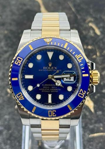 Rolex Submariner - 116613LB - Goud/Staal Blue Dial beschikbaar voor biedingen