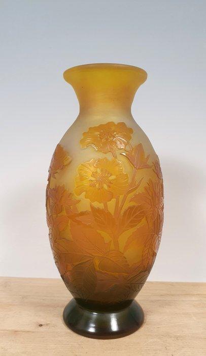 Emile Gallé - Vaas - Glas, Antiek en Kunst, Antiek | Glas en Kristal