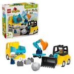 LEGO Duplo - 3 in 1 Construction Vehicles 10475, Kinderen en Baby's, Speelgoed | Duplo en Lego, Ophalen of Verzenden, Nieuw