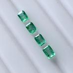 4 pcs Groen Smaragd - 1.47