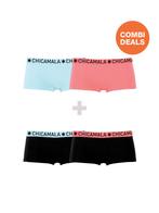 -30% Muchachomalo  Muchachomalo Dames 2+2-pack boxershorts e, Verzenden