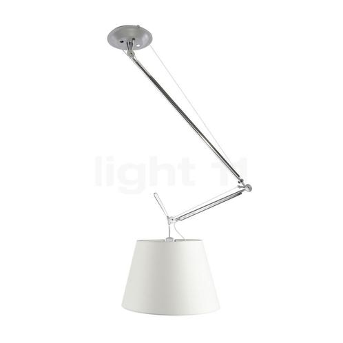 Artemide Tolomeo Sospensione Decentrata, satin, ø¸42 cm, Huis en Inrichting, Lampen | Hanglampen, Nieuw, Verzenden