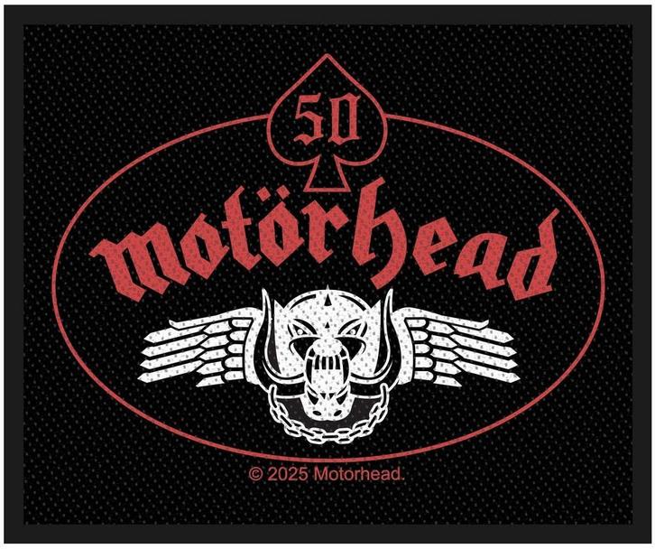 Motörhead Skull Wing - Patch officiële merchandise, Verzamelen, Muziek, Artiesten en Beroemdheden, Kleding, Nieuw, Ophalen of Verzenden