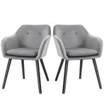 TRUUSK Eetkamerstoelen - Aantrekkelijk Design - Metalen Stru, Huis en Inrichting, Stoelen, Verzenden, Nieuw