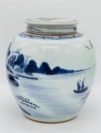 Gemberpot - Porselein - Grote gemberpot, Antiek en Kunst