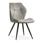 *WOONWINKEL* Lichtgrijze Kuipstoel Industrieel, Huis en Inrichting, Stoelen, Verzenden, Nieuw, Grijs, Stof