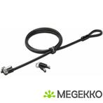 Kensington N17 Keyed Laptop Lock Zwart, Zilver kabelslot, Verzenden, Nieuw, Kensington