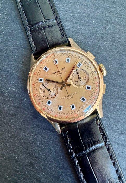 Chronographe Suisse - 18K GOLD Chronograph Gigandet - Zonder, Sieraden, Tassen en Uiterlijk, Horloges | Heren