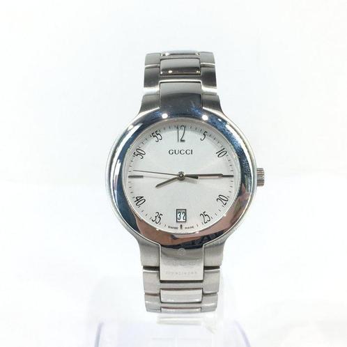 Gucci - Mens QZ Silver Dial - 8900M - Heren - 2010-2020, Sieraden, Tassen en Uiterlijk, Horloges | Heren