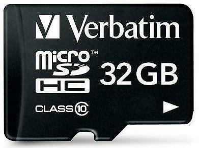 Verbatim | MicroSDHC | 32 GB | 90 MB/s | Premium, Audio, Tv en Foto, Fotografie | Geheugenkaarten, Nieuw, Verzenden