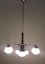 Plafondlamp - Staal - Lampenkroon Art Decò, Antiek en Kunst