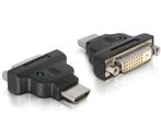 DeLOCK HDMI (m) - DVI-D Dual Link (v) adapter met, Nieuw, Ophalen of Verzenden