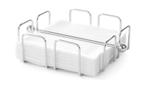 Servettenstandaard - 19 x 19 x (H) 6,5 cm - Draadijzer - Hen, Verzenden, Nieuw in verpakking