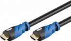 Premium High Speed HDMI ™ -kabel met ethernet verguld 5M, Audio, Tv en Foto, Nieuw, Ophalen of Verzenden
