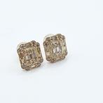 Oorbellen - 18 karaat Geel goud - 0.50ct. tw. Diamant, Sieraden, Tassen en Uiterlijk, Oorbellen, Nieuw