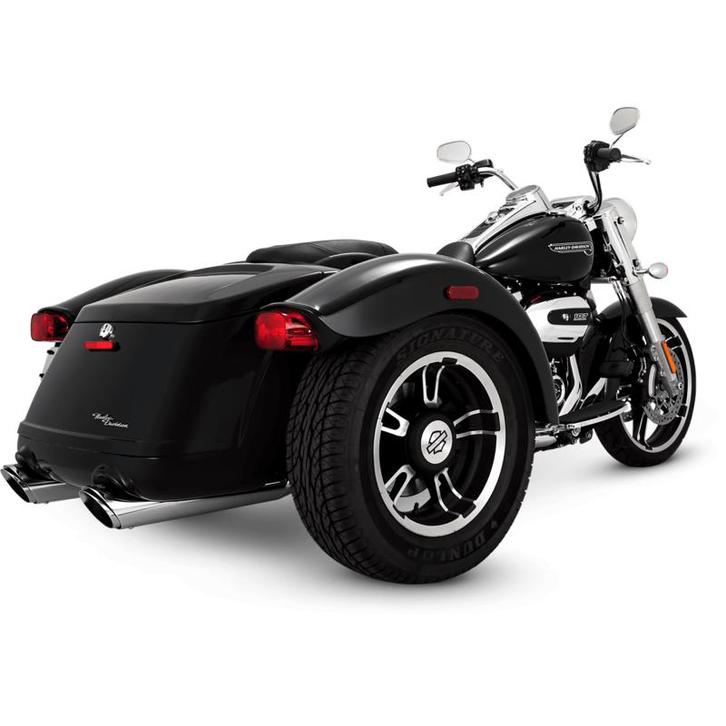 Vance & Hines HD Trike 15-16 Freewheeler Twin Sl Slip-On, Auto-onderdelen, Uitlaatsystemen, Ophalen of Verzenden