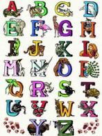 Decopatch papier Alfabet letters met dieren*, Hobby en Vrije tijd, Knutselen, Nieuw, Verzenden