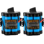 2 x Shentec 18 V 3000 mAh lithium-accu, compatibel met Garde, Tuin en Terras, Verzenden, Nieuw
