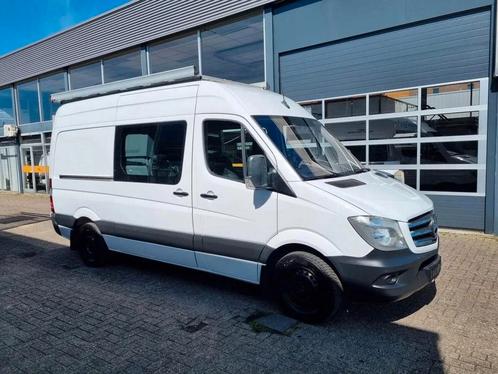 Zakelijke Lease |  Mercedes-Benz Sprinter 316 CDI L2H2/ Doka, Auto's, Bestelauto's, Lease, Zwart, Handgeschakeld, Wit, Mercedes-Benz