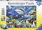 Shark Reef Puzzel (100 XXL stukjes) | Ravensburger - Puzzels, Nieuw, Verzenden