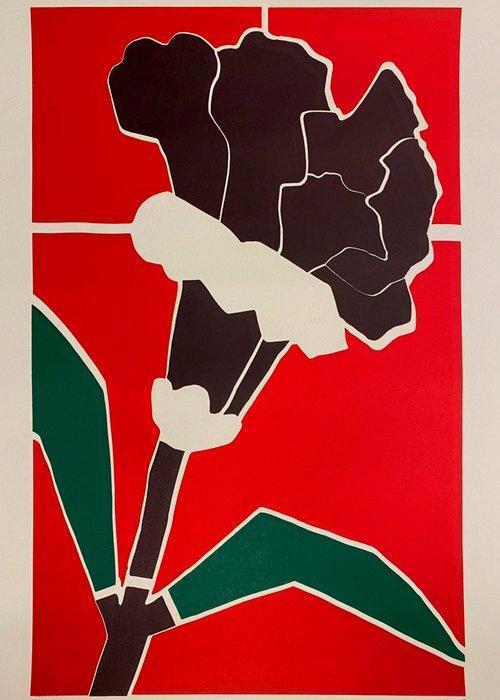 Ugo Nespolo (1941) - Fiore, Antiek en Kunst, Antiek | Overige Antiek