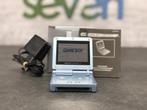 Gameboy Advance SP Lightblue [Complete], Spelcomputers en Games, Spelcomputers | Nintendo Game Boy, Ophalen of Verzenden, Zo goed als nieuw