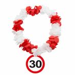 Hawaii Krans 30 Jaar Verkeersbord, Hobby en Vrije tijd, Feestartikelen, Verzenden, Nieuw