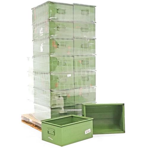 Gebruikte magazijnbak staal palletaanbieding valgrepen aan, Zakelijke goederen, Kantoor en Winkelinrichting | Magazijn, Stelling en Opslag