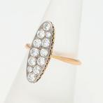 Ring - 18 karaat Geel goud Diamant (Natuurlijk), Nieuw