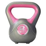 Kettlebell 2 kg Kunststof, Sport en Fitness, Nieuw, Verzenden