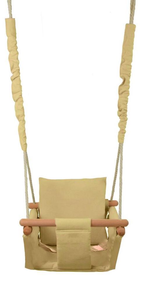 Baby swing - Baby schommelstoel - max. 20 kg - geel, Kinderen en Baby's, Speelgoed | Buiten | Speeltoestellen, Nieuw, Ophalen of Verzenden