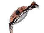Heritor Automatic Ganzi Semi-Skelet Horloge met Leren Band -, Verzenden, Nieuw