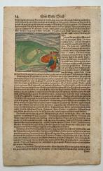 Sebastian Münster - Cosmographia - 1590, Antiek en Kunst