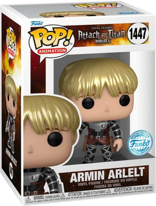 Funko Pop #1447 Animation: Attack on Titan - Armin Arlelt, Kinderen en Baby's, Speelgoed | Overig, Verzenden