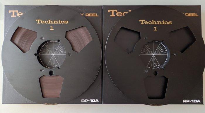 Technics - Zeldzame set van 2 spoelen 26cm + tape, Audio, Tv en Foto, Radio's